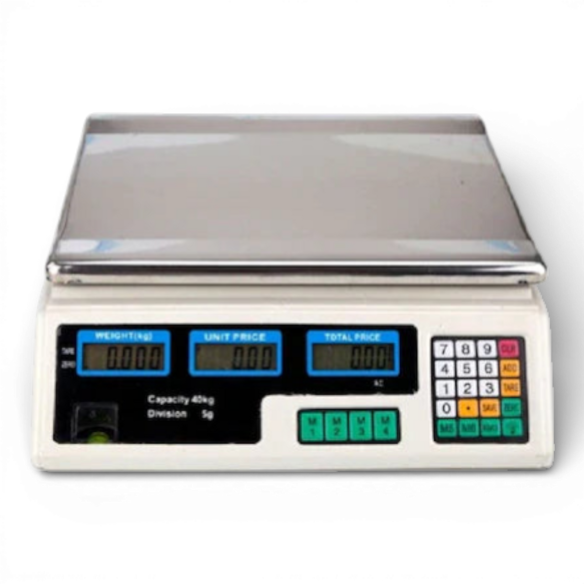 Cantar Electronic 40 kg, acumulator inclus, incarcare rapida, digital, functii multiple, afisaj dublu, autonomie mare