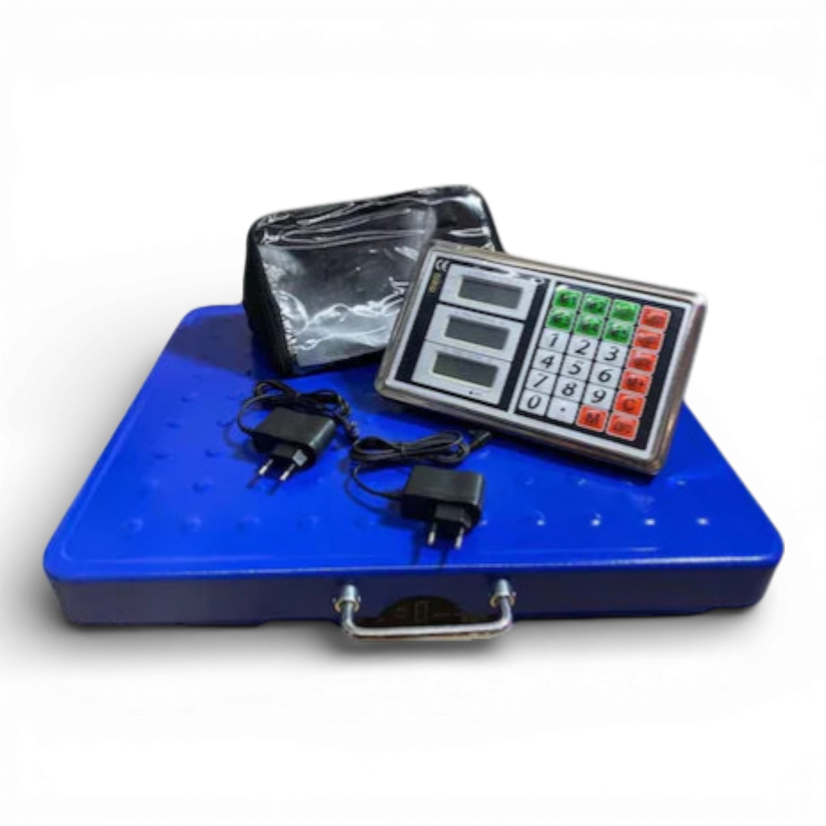 Cântar electronic platformă 500kg fără fir – Wi-Fi, afișaj LCD, baterie internă