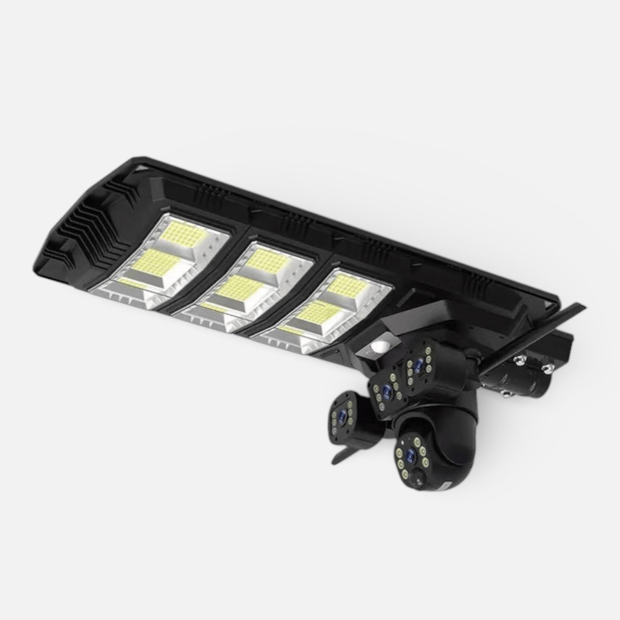 Camera 4K UltraHD 9MP 2in1, Lampa Solara 450W Stradala LED, Camera De Supraveghere 360, Night Vision, Rotativa, Wifi/4G