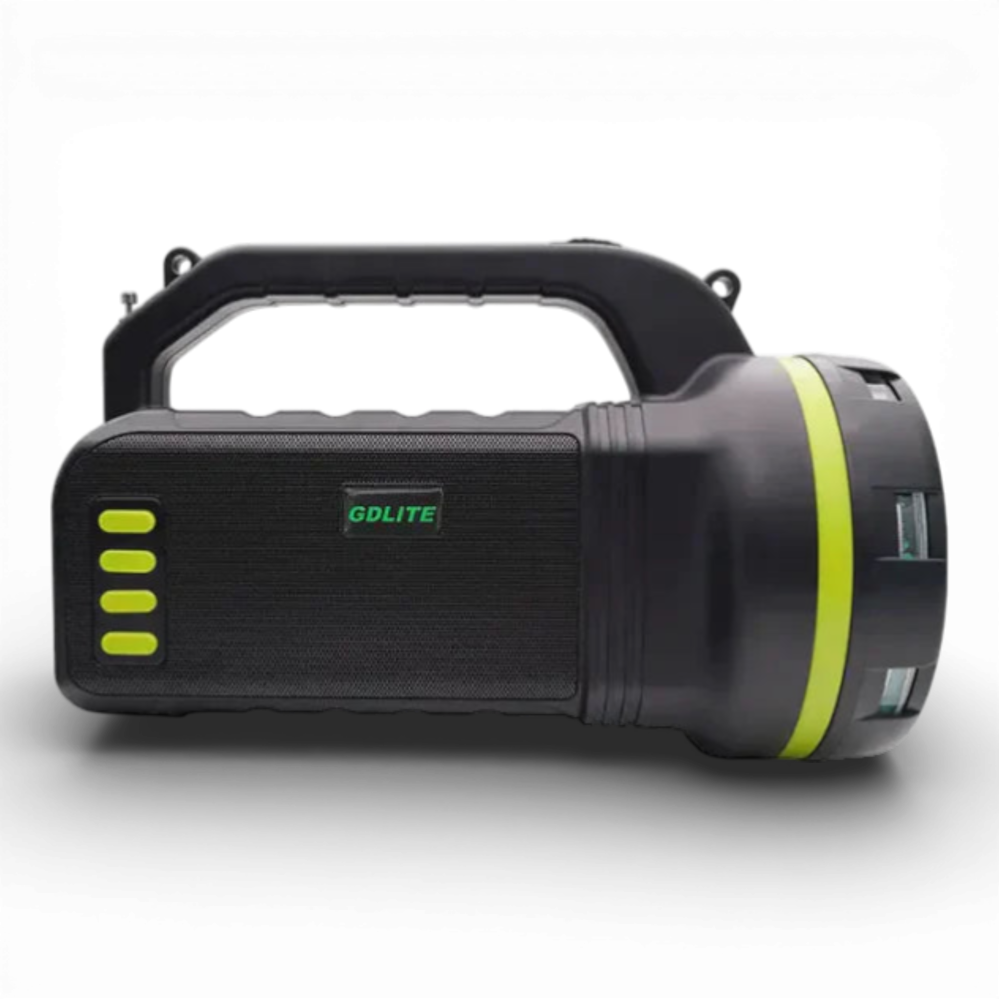 Kit Solar Portabil GDLite GD-2000A, Panou solar, USB, Bluetooth, Radio FM, MP3, Lanterna LED, 3 Becuri Incluse, Incarcare telefonica, Alimentare 220V