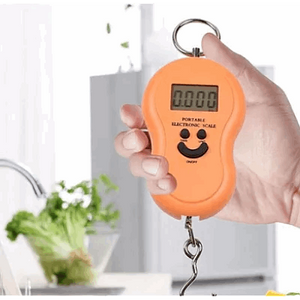 Cantar Portocaliu Digital cu Display LCD 50kg electronic - SHAM - Eleganta autentica, Inspiratie modena.