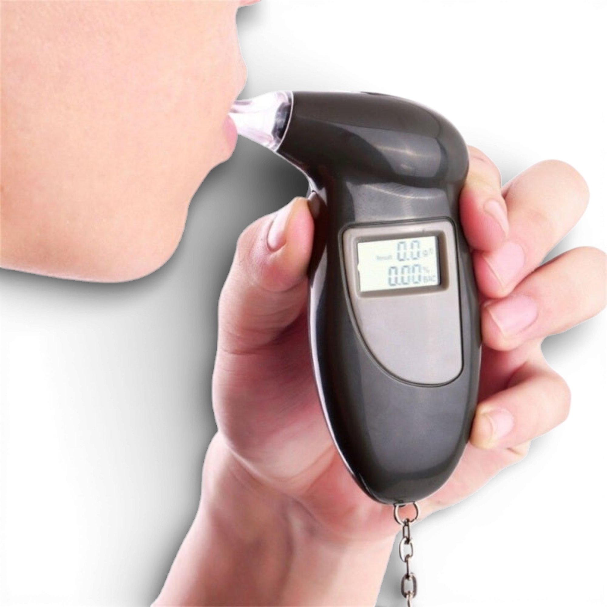 Alcooltest digital cu 4 capete de rezerva