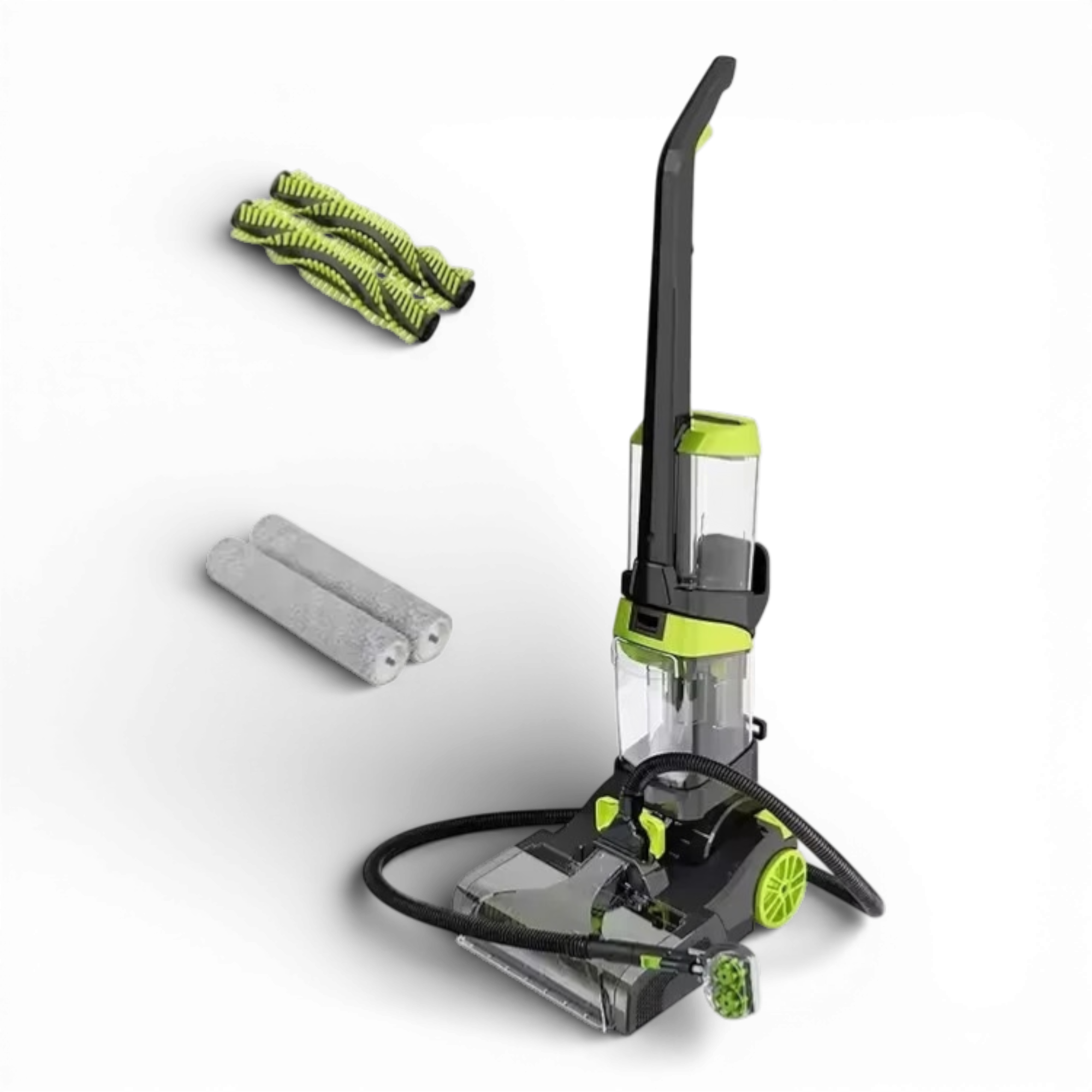 Aspirator vertical HOFFMANS 3 în 1, 1200W, 2.1L, cu funcție spălare – ideal pentru covoare, pardoseli și canapele