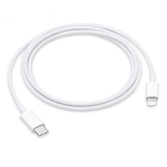 Cablu date/incarcare Apple Original, USB-C to Lightning, 1m, White