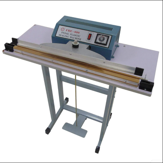 Aparat de lipit si sigilat pungi, saci, actionare prin pedala, 600mm