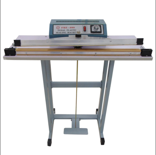 Aparat de lipit si sigilat pungi, saci, actionare prin pedala, 600mm