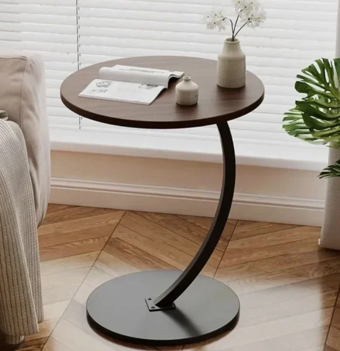 Masuta de cafea pentru living, design nordic si minimalist, 40x60×40 cm, Maro