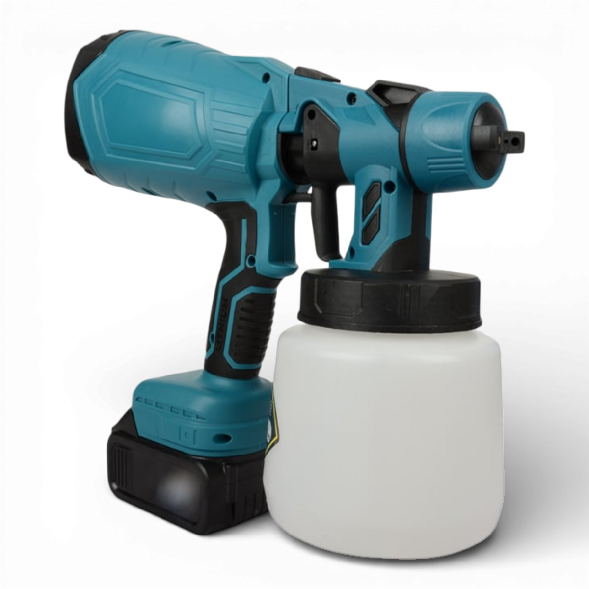 Aparat profesional de vopsit si zugravit AEIDEN ®, electric, cu rezervor de vopsea, 2 acumulatori 48V, portabil