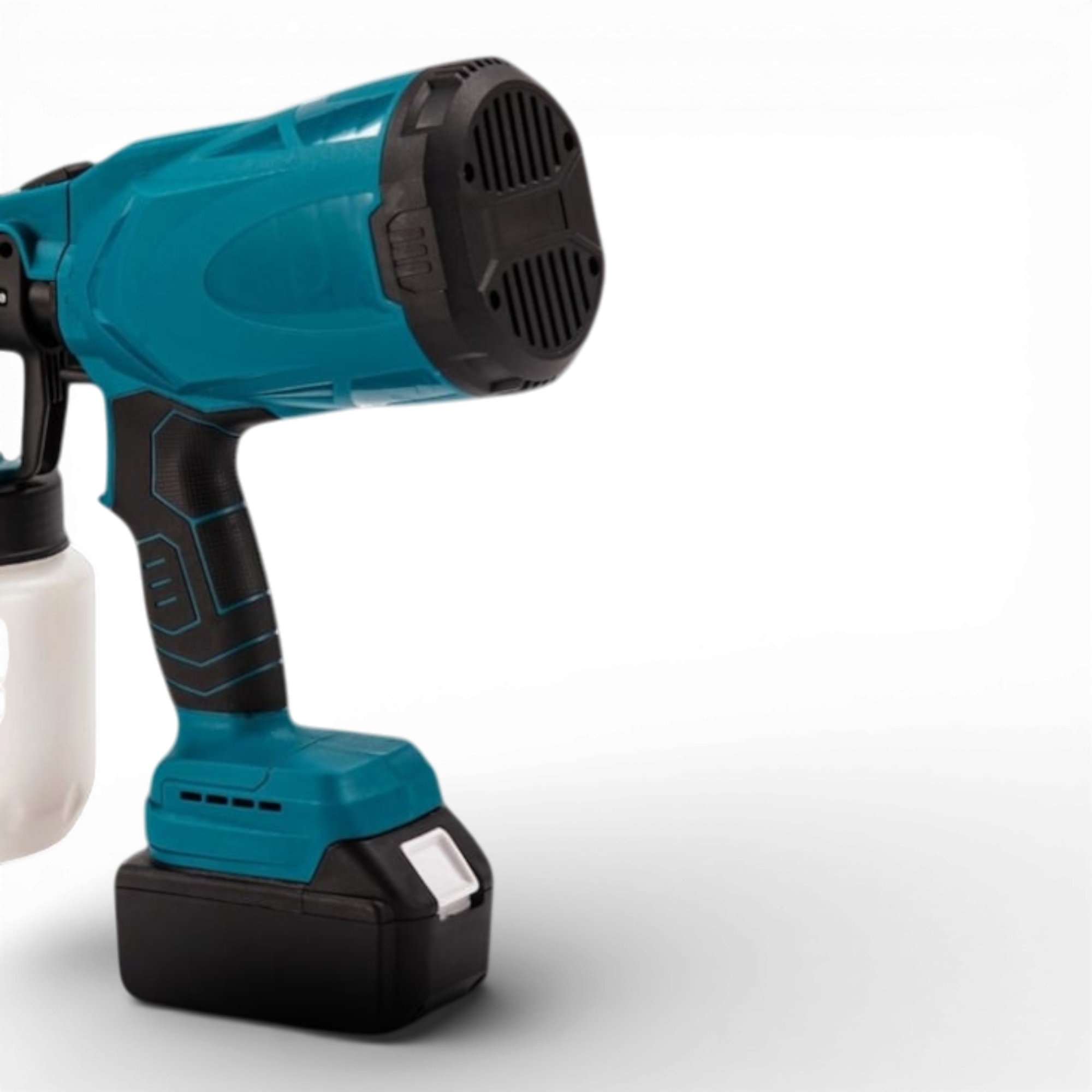 Aparat profesional de vopsit si zugravit AEIDEN ®, electric, cu rezervor de vopsea, 2 acumulatori 36V, portabil