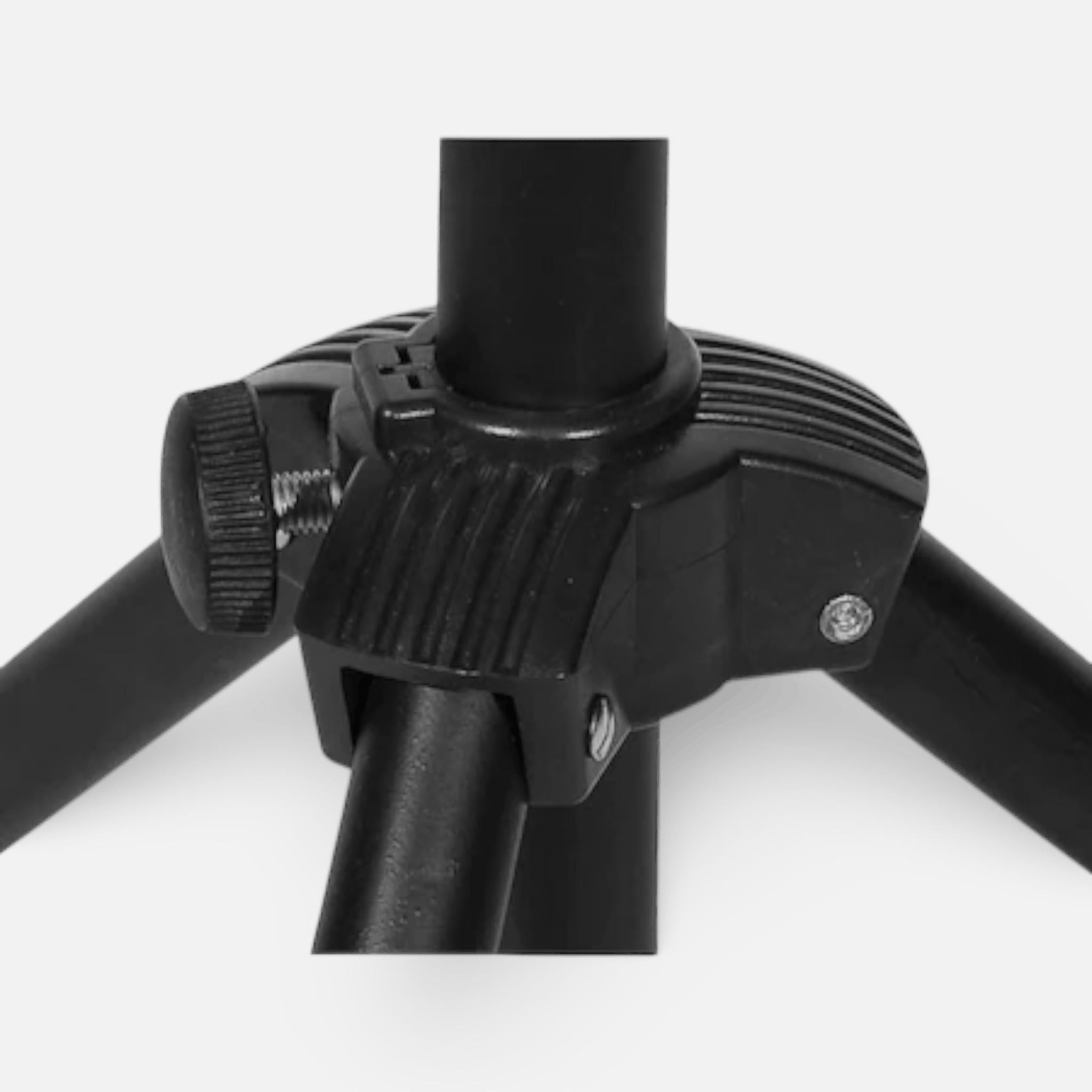 Stativ pentru Partitura, Inaltime Reglabila, Picioruse Antiderapante, Confectionat din Metal, Usor de Instalat si Depozitat, Negru