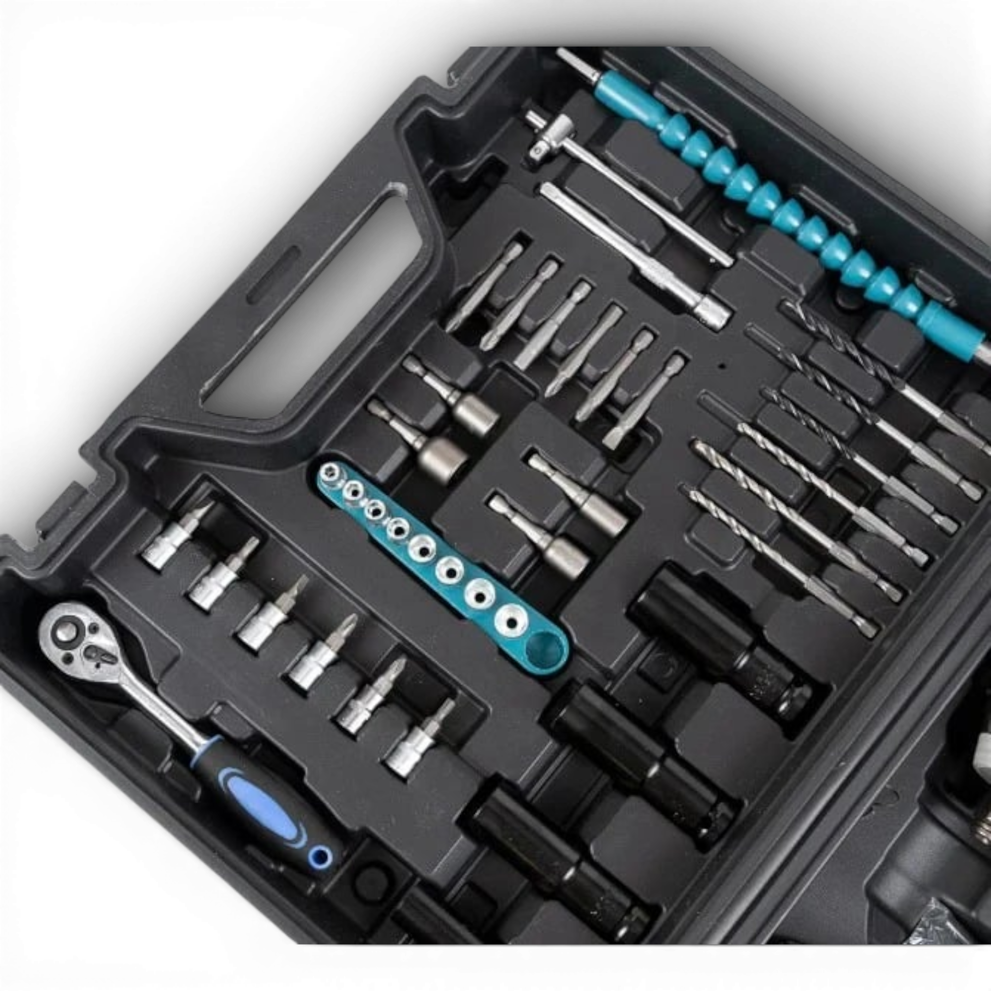 Trusa masina de impact si insurubat AEIDEN ®, 2 acumulatori 48V, 40 accesorii