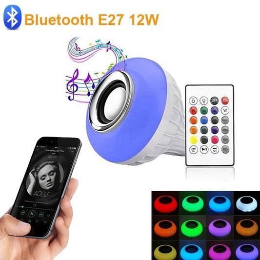 Bec led cu difuzor, Bluetooth si telecomanda - SHAM - Eleganta autentica, Inspiratie modena.