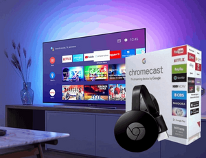 Chrome-cast media player HDMI, transmisie dispozitiv mobil, TV Andoid, IOS, Windows in HDMI prin wifi - SHAM - Eleganta autentica, Inspiratie modena.