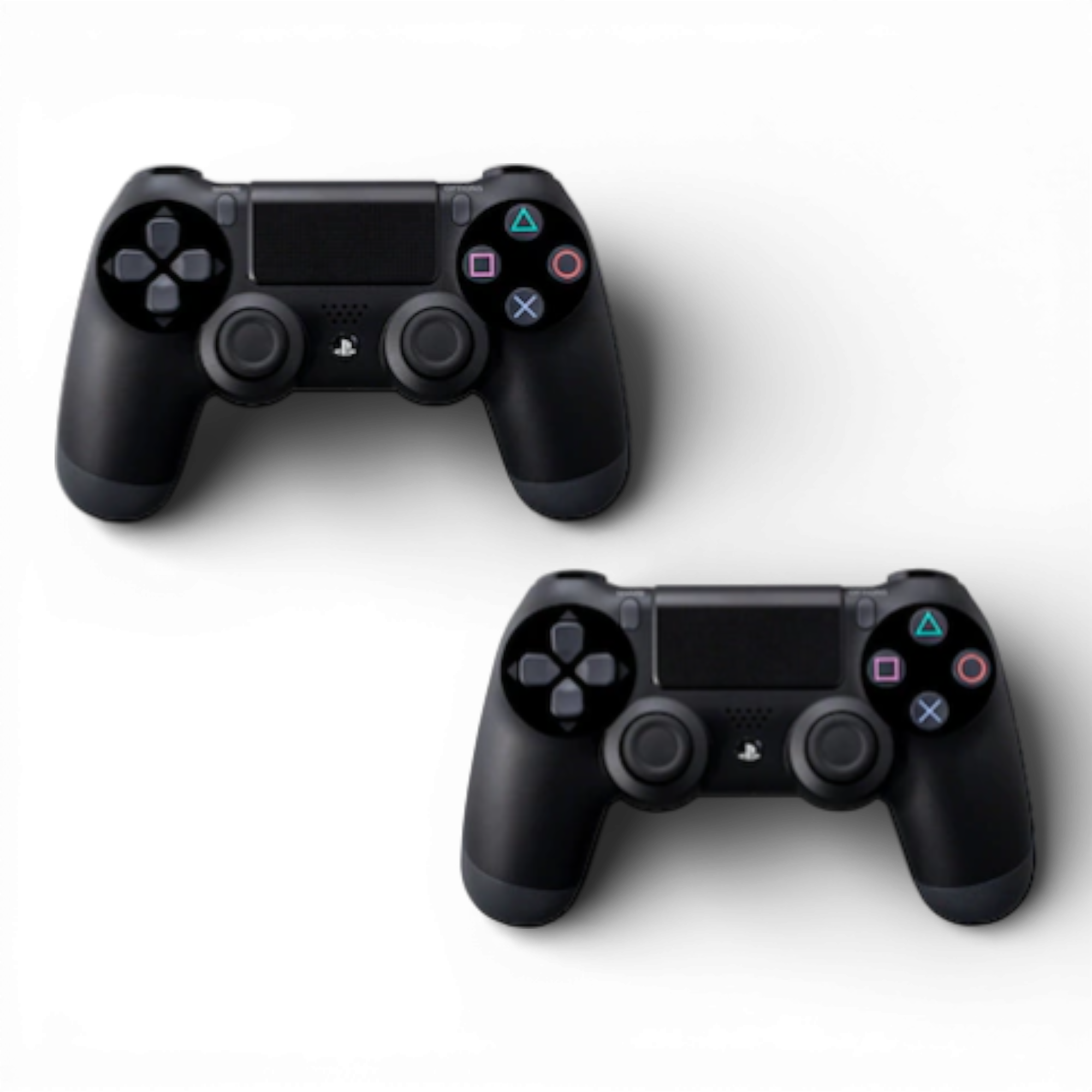 Pachet promo: 2X Controller Sony Dualshock 4 V2 New Model pentru Playstation 4, Black