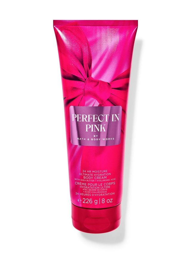 Crema Parfumata de corp, Bath & Body Works, Perfect in Pink