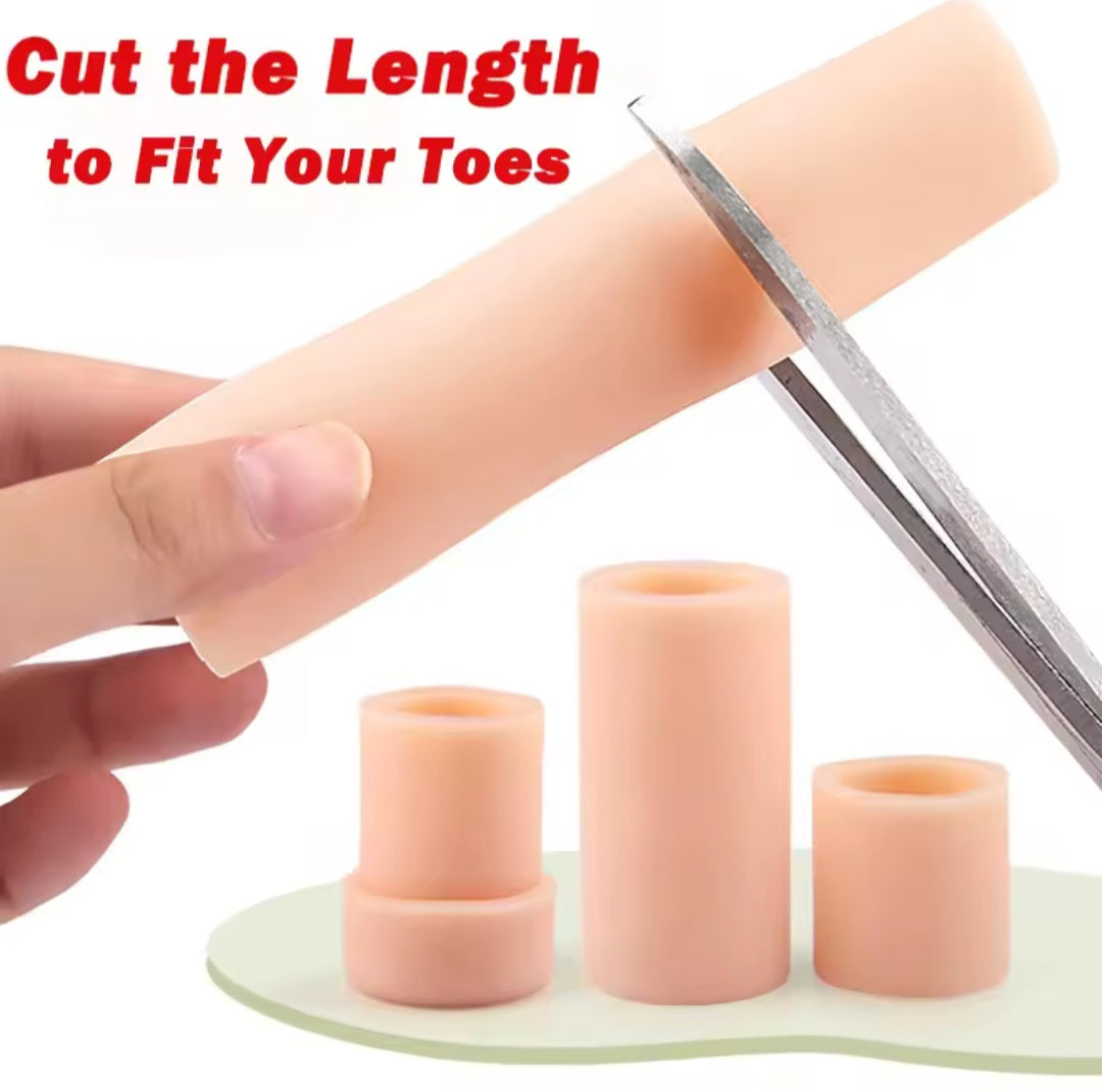 Set 10x Tub de Protectie Al Degetelor De La Picioare Salvequick