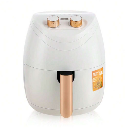 Air Fryer RAF R5232, Friteuza cu aer cald, Capacitate 5.8L, 1500W, Alb