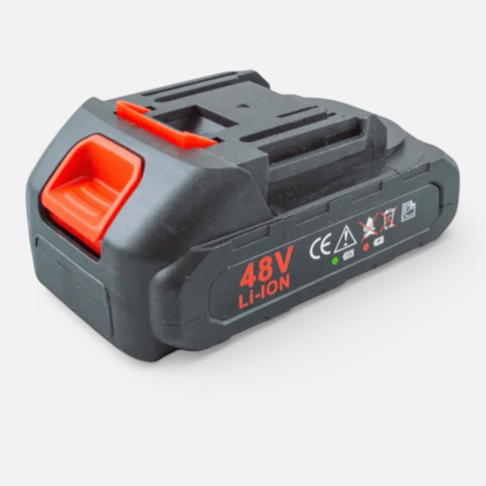 Acumulator 48V, compatibil cu motocoasa, bormasina, foarfeca electrica, polizor electric, flex electric