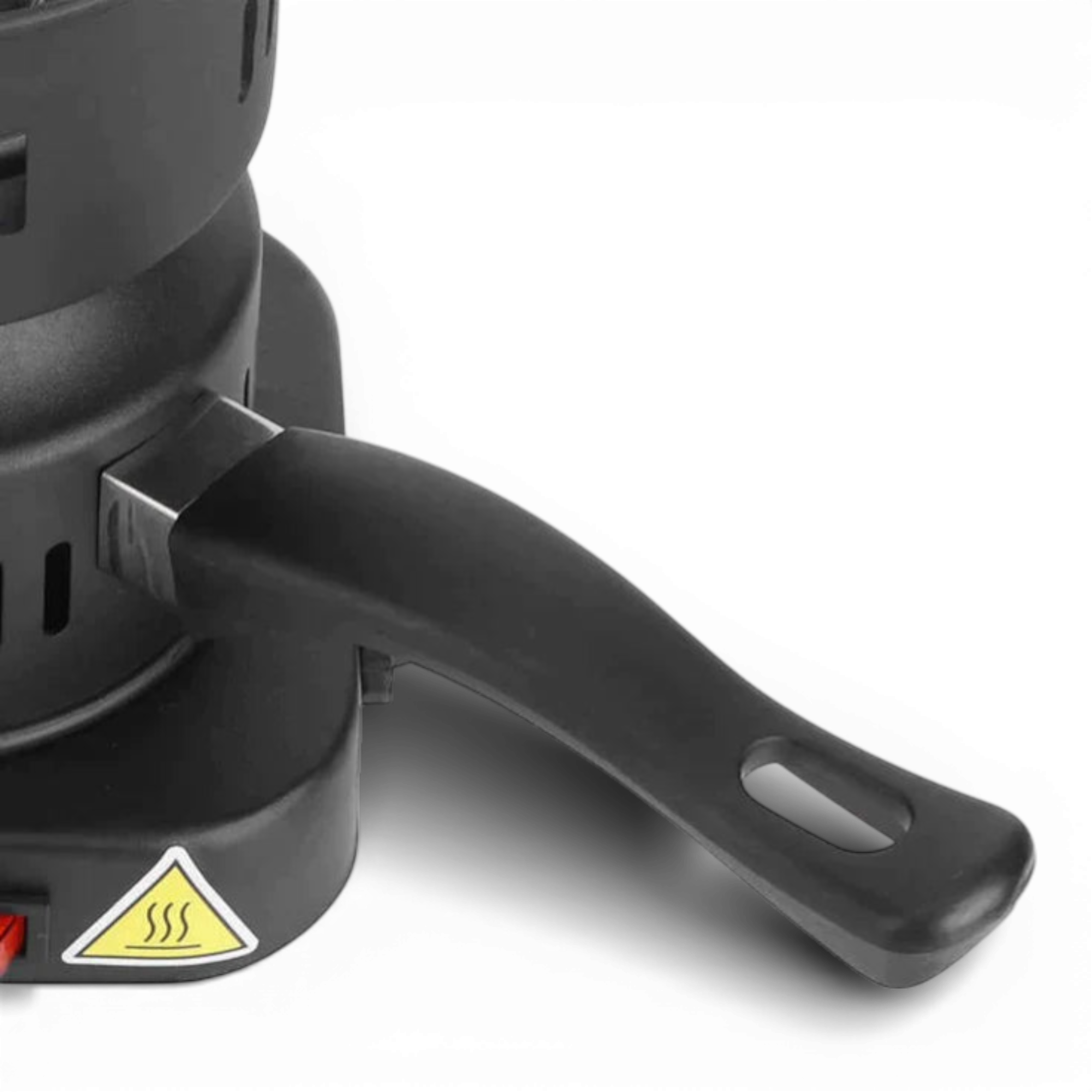 Aprinzator carbuni narghilea, electric, 1000W, tip ibric, cu protectie termostatica, control temperatura si picioare antialunecare, capacitate 8 carbuni, potrivit pentru toate tipurile de carbuni