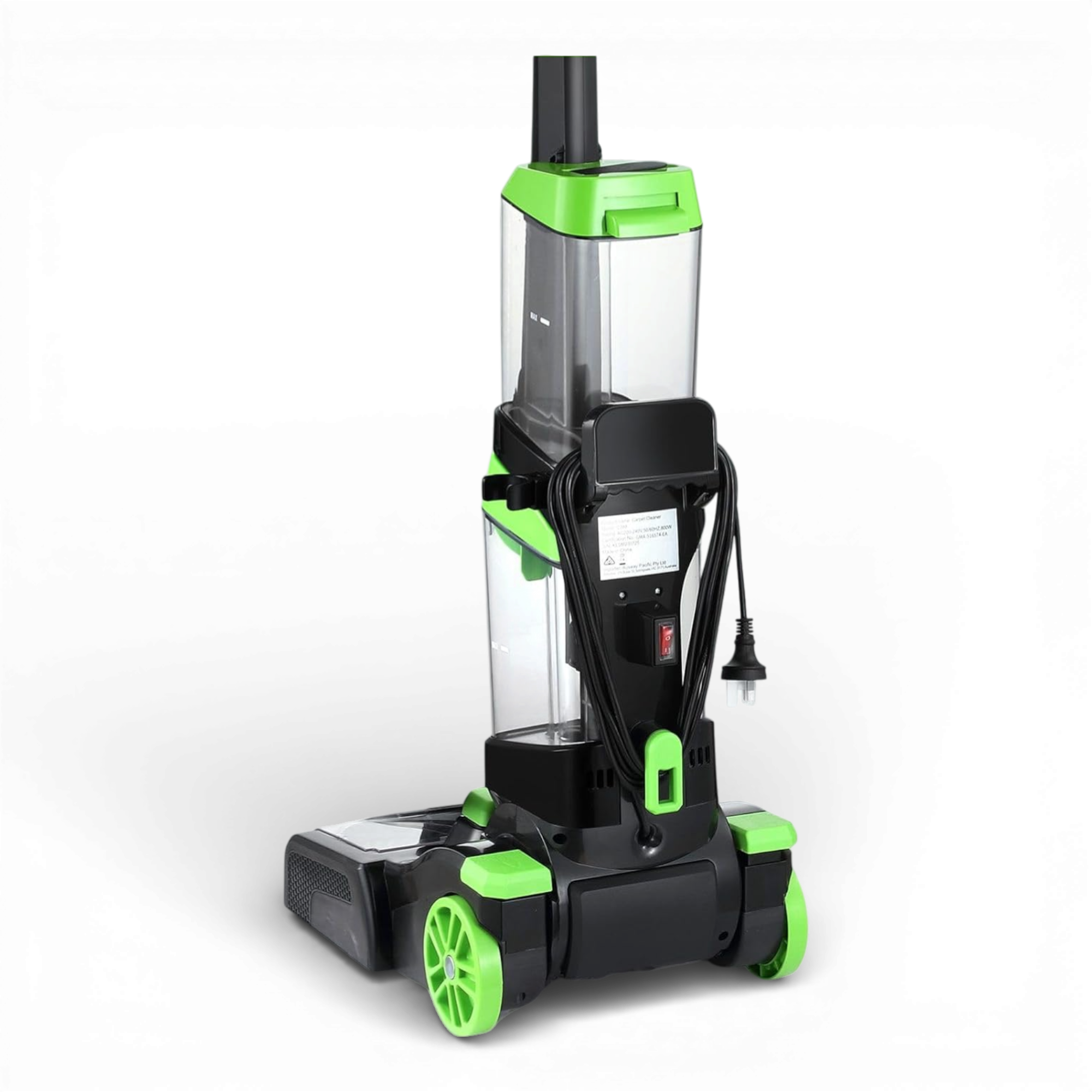 Aspirator vertical HOFFMANS 3 în 1, 1200W, 2.1L, cu funcție spălare – ideal pentru covoare, pardoseli și canapele