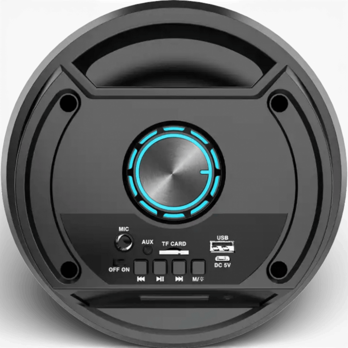 Boxa Profesionala AEIDEN®  XL 300W, 2 Difuzoare 6.5 INCH, Autonomie Mare + Super Bass + Joc Lumini, Karaoke, Conex. Bluetooth, USB, RadioFM, Cadou Casca Bluetooth + Stick USB + Microfon