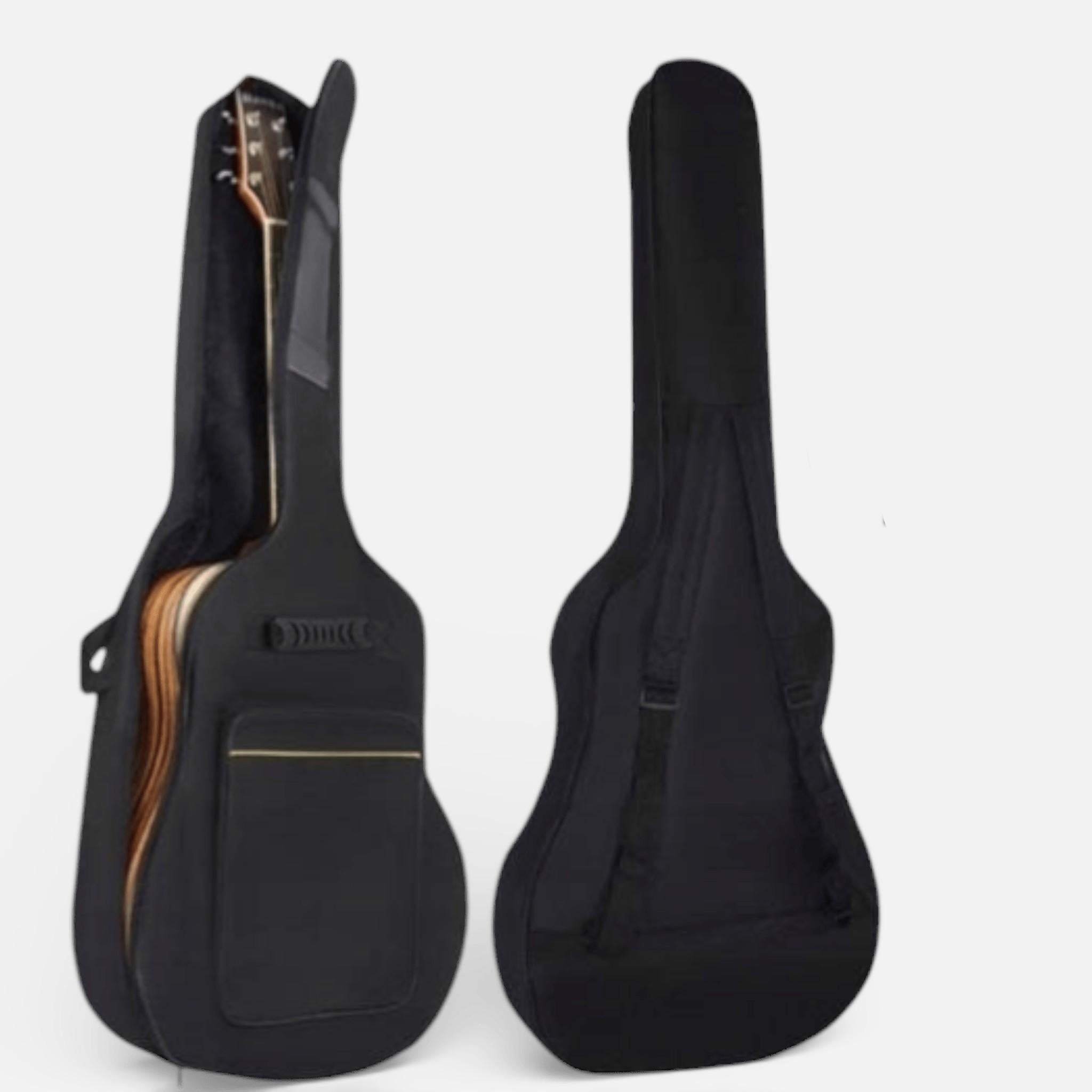 Chitara Acustica Rosu 4/4 38" ( 95 x 35 cm ), pentru Incepatori si Adulti, Recomandata peste 8-10 Ani, 6 Corzi Metalice, 20 De Taste