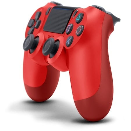 Controller Sony DualShock 4 v2 pentru PlayStation 4, Red