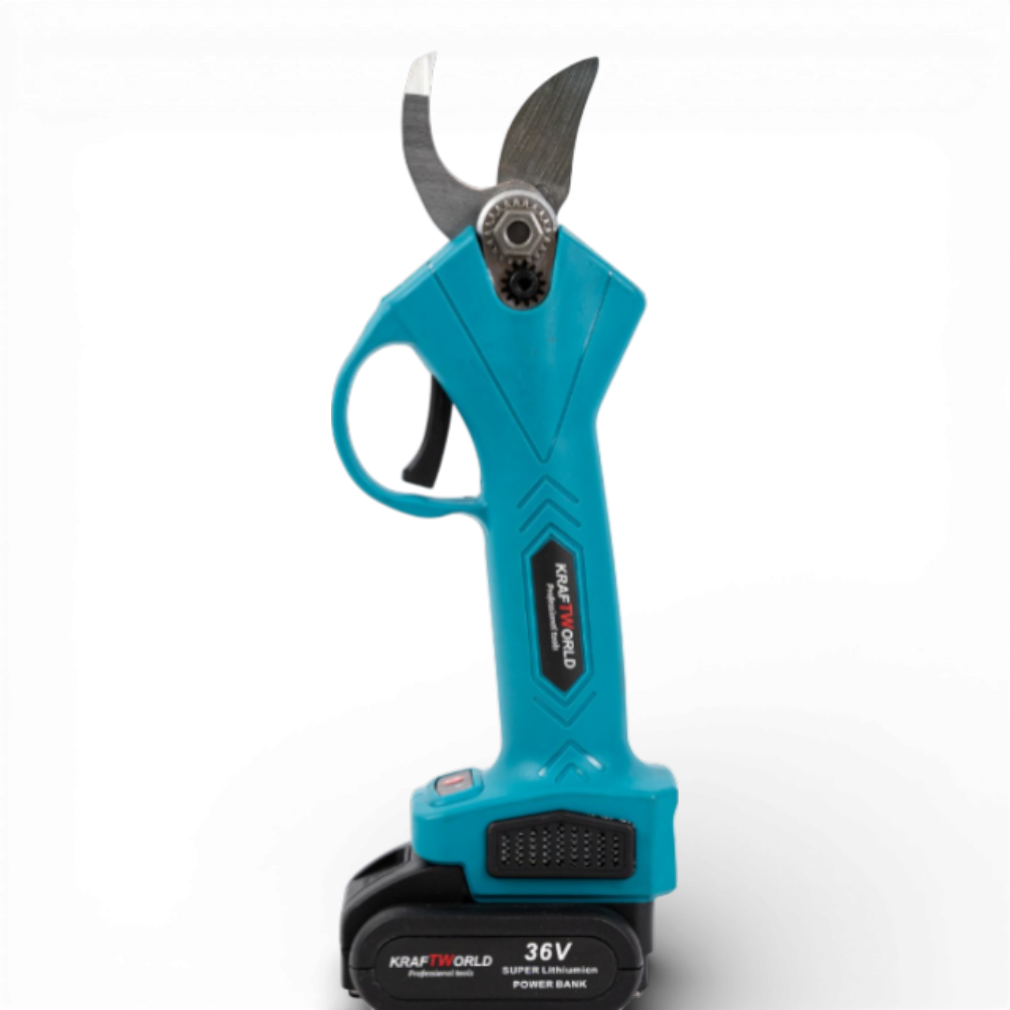 Foarfeca electrica portabila pentru Gradinarit AEIDEN ®, 2 Acumulatori 48V 8.0Ah, 500W, Lama din otel Carbon, baterie 8000mAh, 1 incarcator, design modern, accesorii incluse si valiza de transport, autonomie