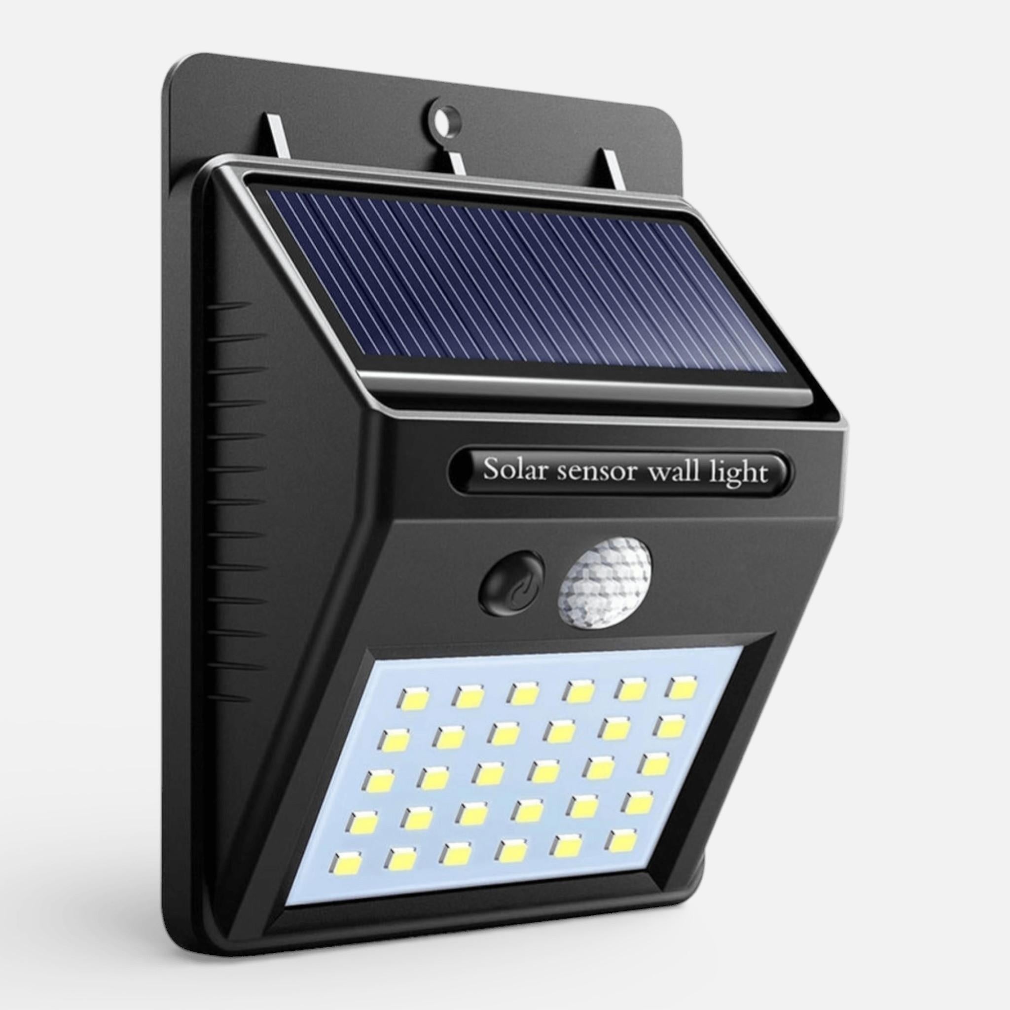 Lampa solara de perete cu senzor miscare 30 LED