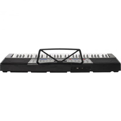 Orga electronica 61 clape, 255 ritmuri, 255 timbre, 50 melodii demonstrative, 5 octave, clape luminate led, functii invatare 3 lectii, functii inregistrare si redare, usb, mp3, afisaj lcd, suport part