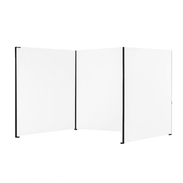 Perete lateral pentru pavilion/cort 3x3, Alb