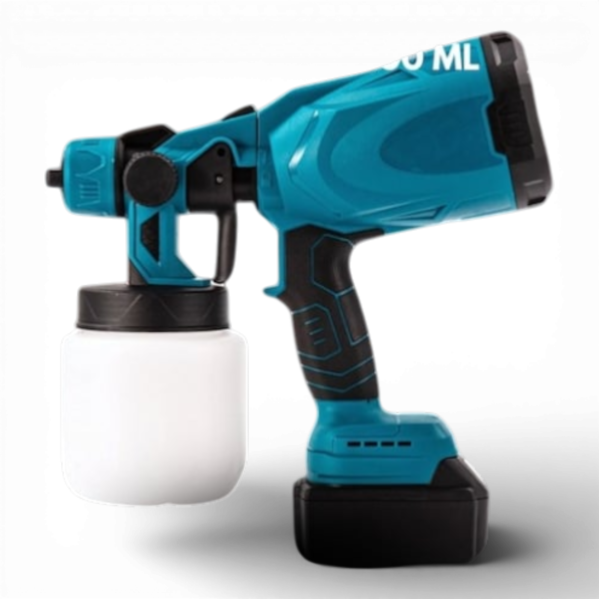 Aparat profesional de vopsit si zugravit AEIDEN ®, electric, cu rezervor de vopsea, 2 acumulatori 36V, portabil