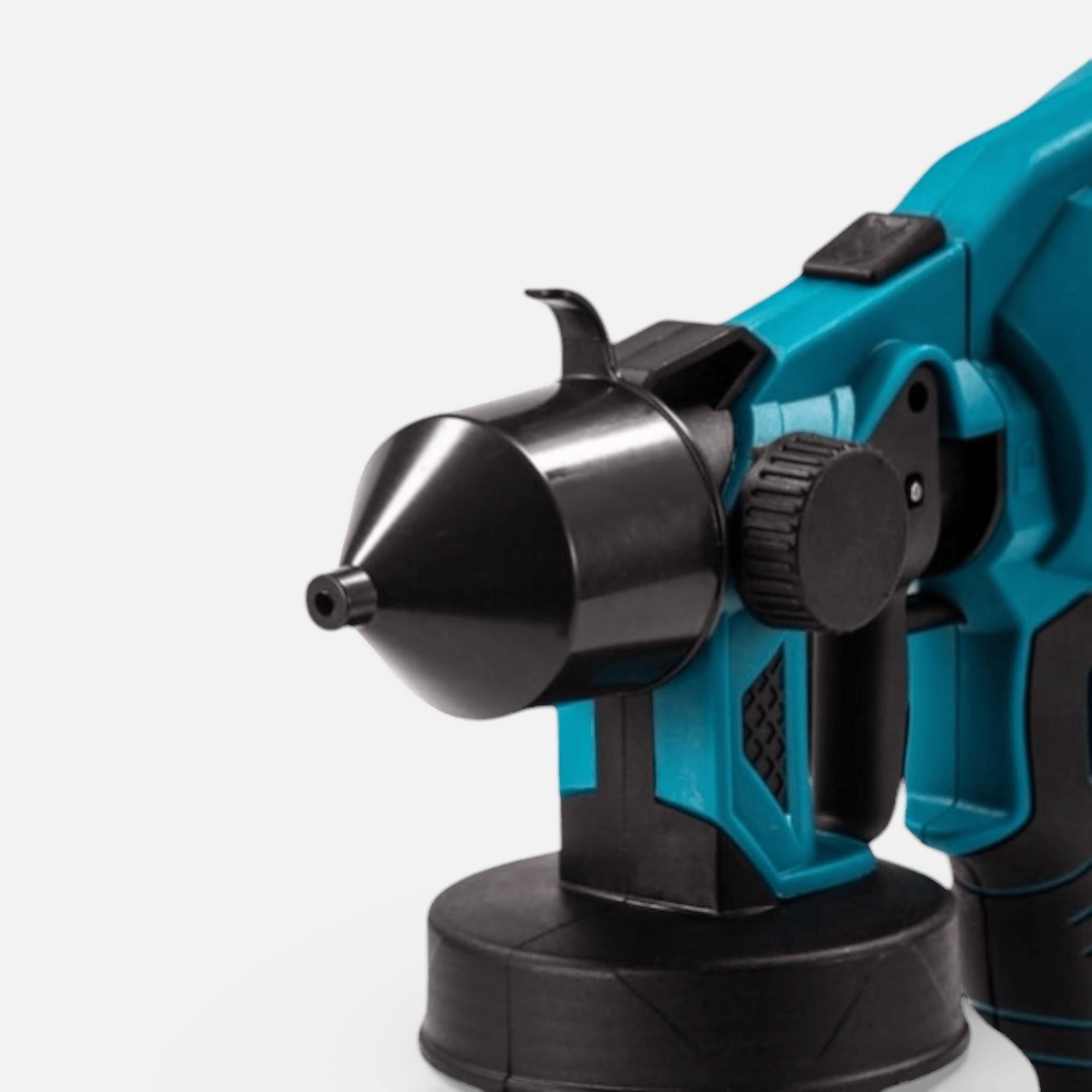 Aparat profesional de vopsit si zugravit AEIDEN ®, electric, cu rezervor de vopsea, 2 acumulatori 48V, portabil