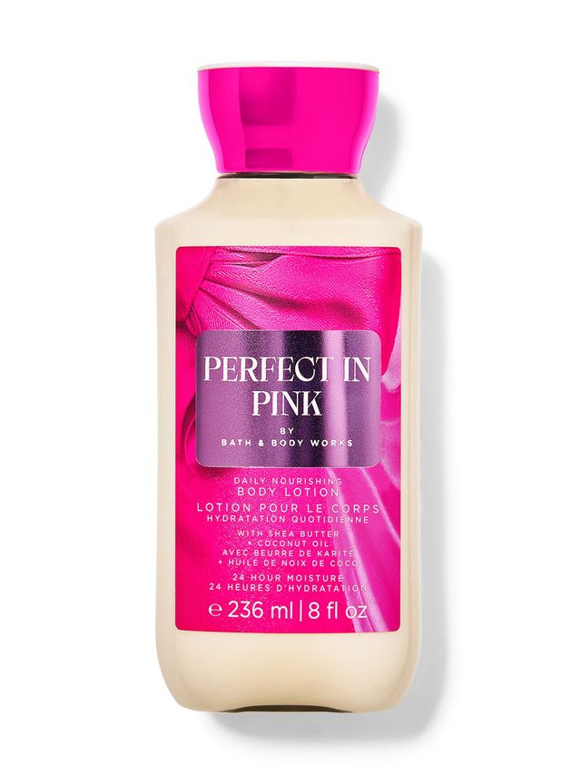 Lotiune de corp Parfumata, Bath & Body Works, Perfect in Pink