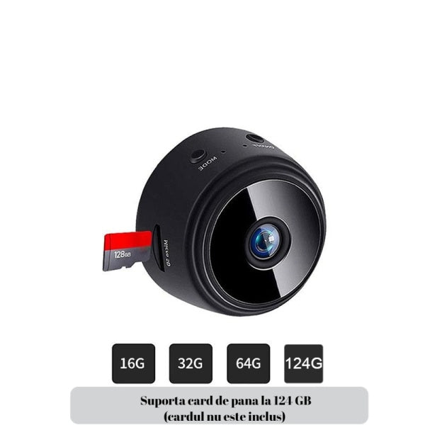 Set de 4 Camere de Supraveghere Wireless WiFi A9 Full HD 1080p