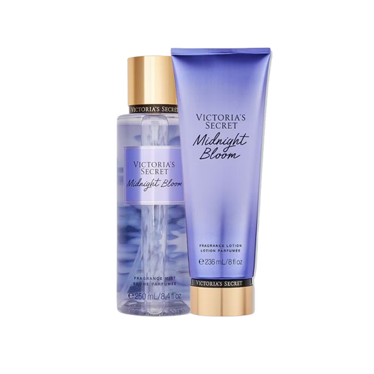 Set Victoria's Secret Spray de corp 250ml+ Lotiune de corp 236ml, Midnight Bloom - sham.ro