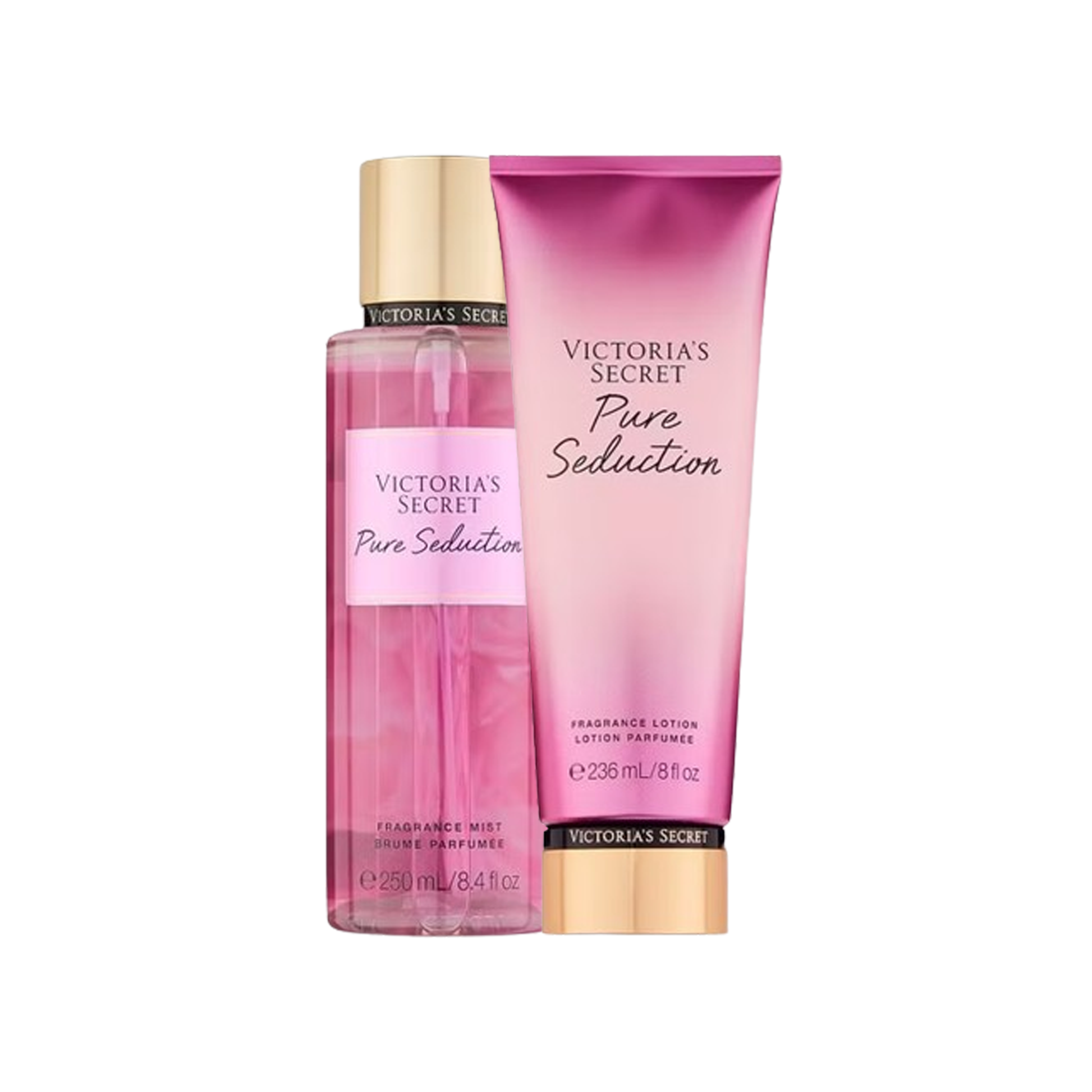 Set Victoria's Secret Spray de corp 250ml+ Lotiune de corp 236ml, Pure Seduction - sham.ro