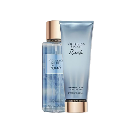 Set Victoria's Secret Spray de corp 250ml+ Lotiune de corp 236ml, Rush - sham.ro