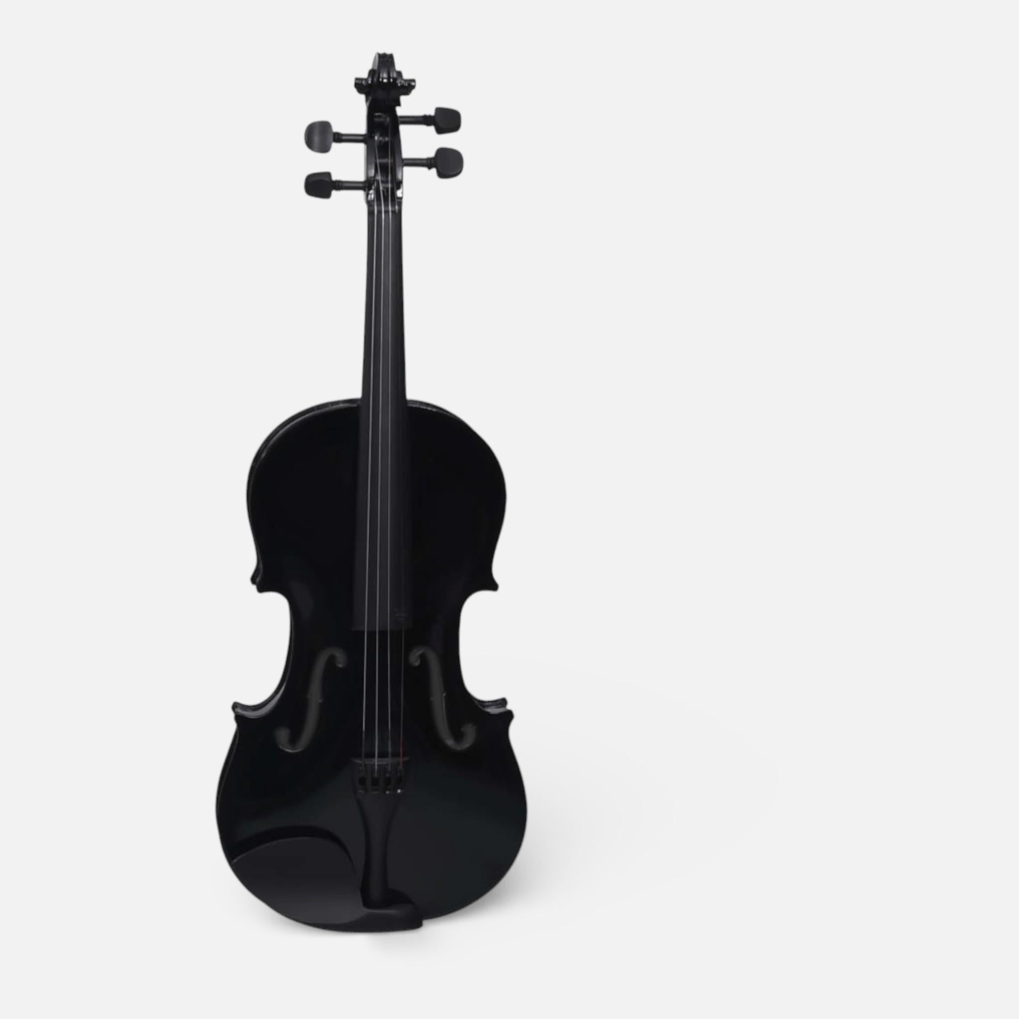 Vioara Clasica 4/4 Negru Perlat Pentru Incepatori si Adulti, Arcus, Sacaz, Geantra Transport