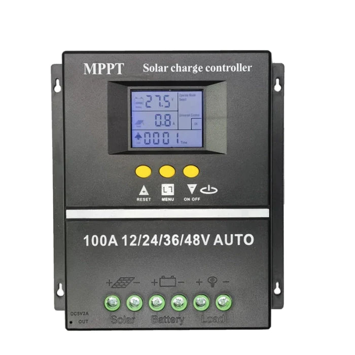 Controler solar, MPPT,12V/24V/36V/48V, 100A, display LCD, 7 moduri de functionare - SHAM - Eleganta autentica, Inspiratie modena.