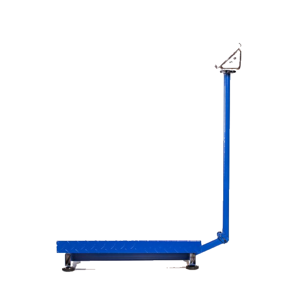 Cantar Electronic 700kg cu acumulator si platforma metalica din tabla striata, brat rabatabil - SHAM - Eleganta autentica, Inspiratie modena.