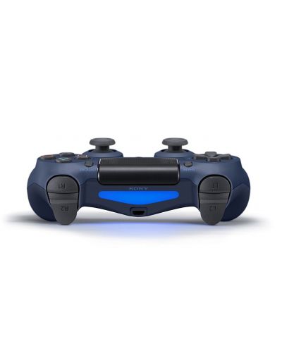 Controller Sony DualShock 4 v2 pentru PlayStation 4, Midnight Blue - SHAM - Eleganta autentica, Inspiratie modena.