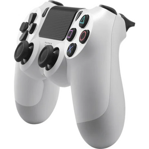 Controller Sony Dualshock 4 v2 pentru PlayStation 4, White - SHAM - Eleganta autentica, Inspiratie modena.