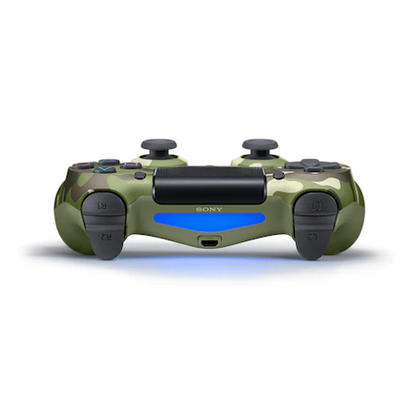 Controller Sony Dualshock 4 v2 pentru PlayStation 4, Green Camouflage - SHAM - Eleganta autentica, Inspiratie modena.