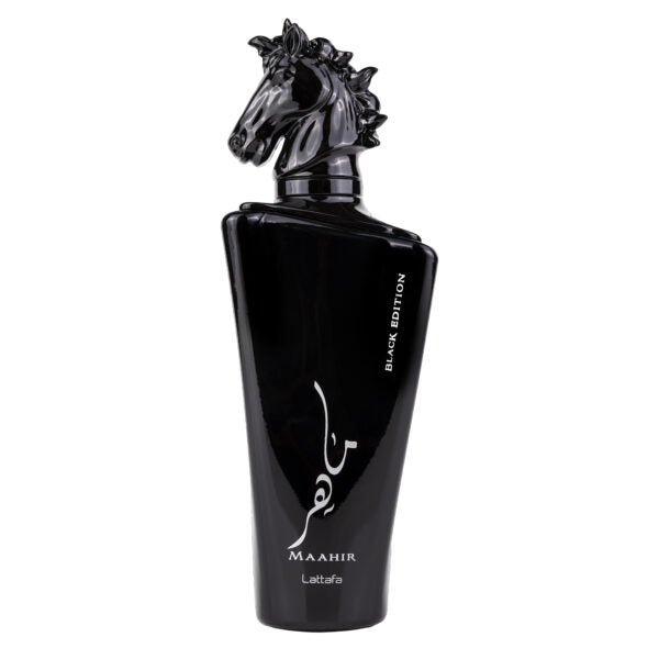 Apa de Parfum Maahir Black Edition, Lattafa, Barbati - 100ml - SHAM - Eleganta autentica, Inspiratie modena.