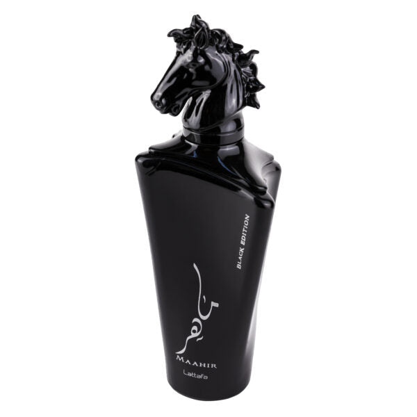 Apa de Parfum Maahir Black Edition, Lattafa, Barbati - 100ml - SHAM - Eleganta autentica, Inspiratie modena.