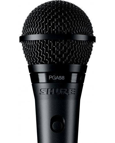 Microfon vocal dinamic cardioid SHURE PGA58 - SHAM - Eleganta autentica, Inspiratie modena.