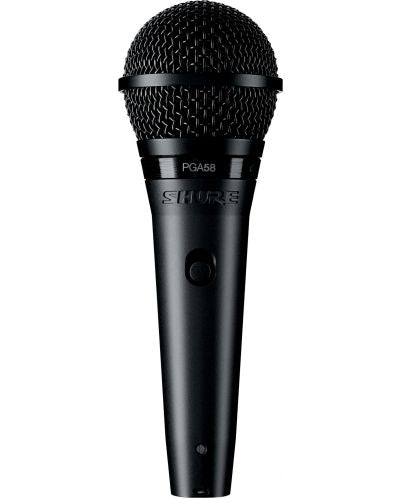 Microfon vocal dinamic cardioid SHURE PGA58 - SHAM - Eleganta autentica, Inspiratie modena.