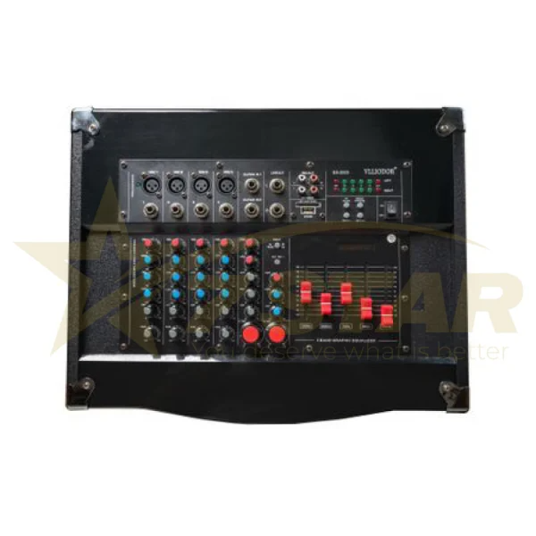 Set Boxe Active Profesionale 2025 1000W, Statie Profesionala Incorporata, 4 Difuzoare 15 INCH, 2 Microfoane Profesionale Wireless, Bluetooth, USB, RadioFM, Garantie 3 Ani - SHAM - Eleganta au