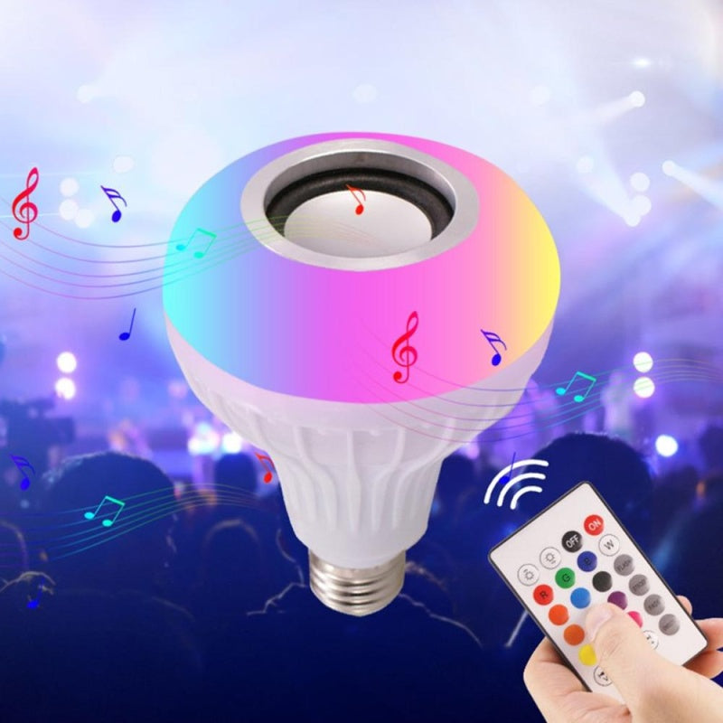 Bec led cu difuzor, Bluetooth si telecomanda - SHAM - Eleganta autentica, Inspiratie modena.